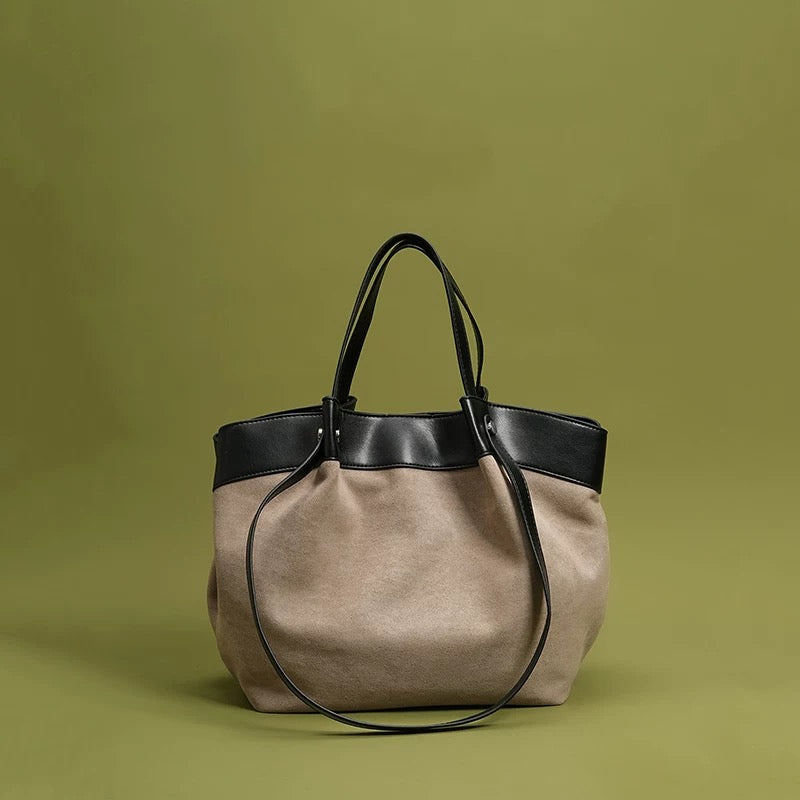 Designer Genuine Leather Shoulder Bag - Classic Plaid Flap Tote for Women - Chain Strap Square Purse with